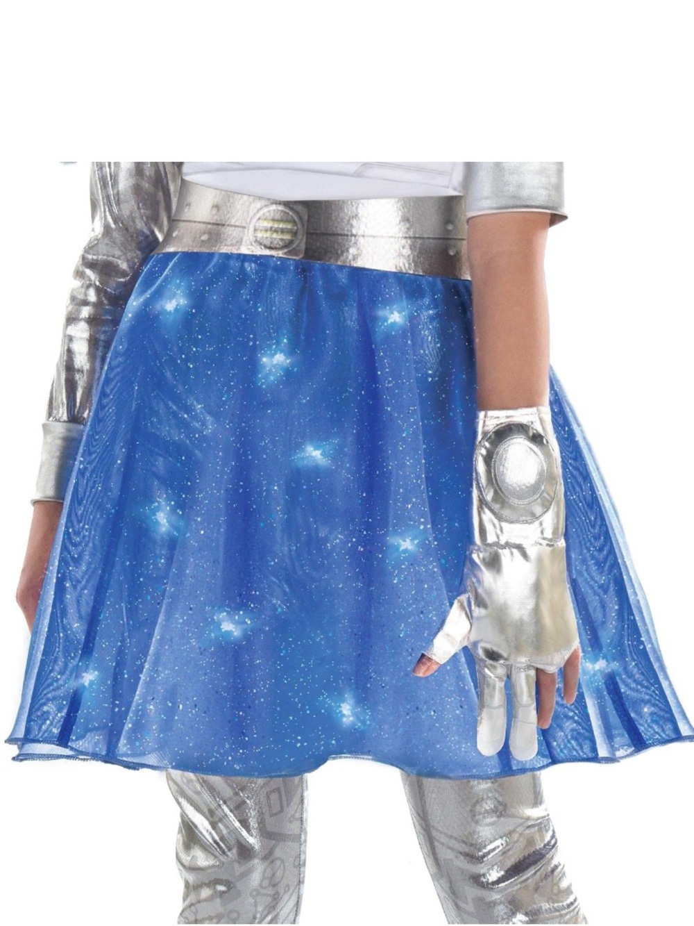 Disney Zombies 3 Girls’ Light-Up Addison Alien Costume and Wig Bundle—Medium - Picture 4 of 14